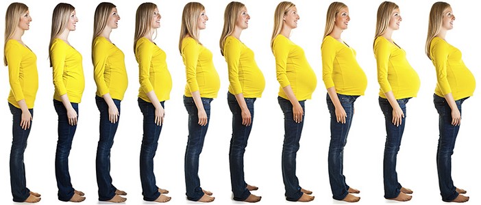 تغییرات بدن مادر در دوران بارداری