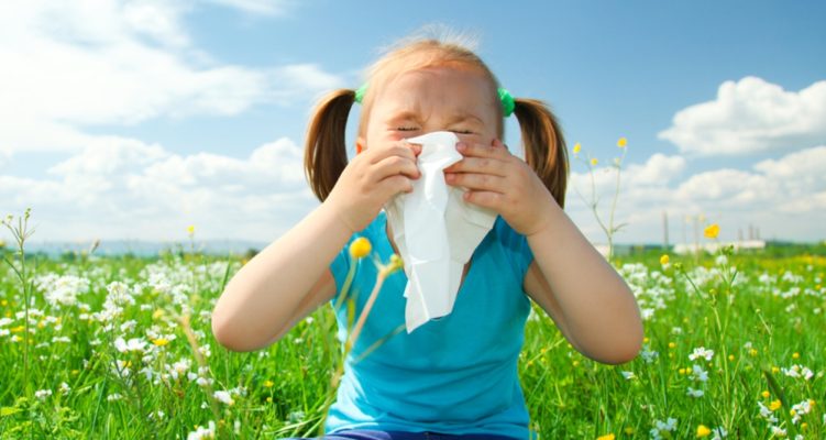 آلرژی در کودکان در فصل بهار