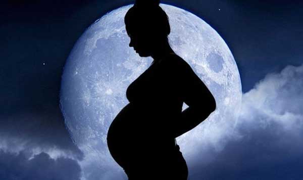 بارداری و ماه گرفتگی