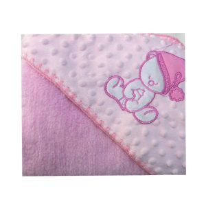 پتو نوزادی خرسی سایز 95x93 سانتیمتر