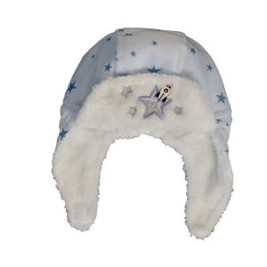 کلاه نوزاد طرح ستاره