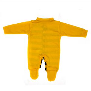 ست سرهمی و کلاه نوزادی مدل زنبور کد 510