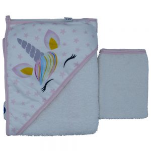 ست 2 تکه حوله نوزادی مادرکر