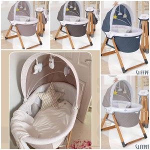 گهواره تاشو چوبی کیوی