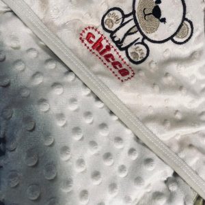 پتو نوزادی خرسی سایز 95x93 سانتیمتر کد 1310