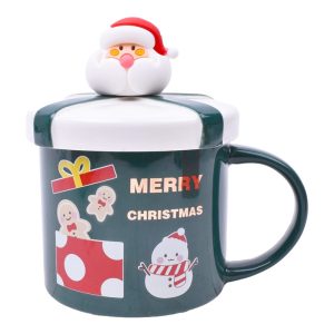 ماگ سرامیکی Merry Christmas مدل بابانوئل