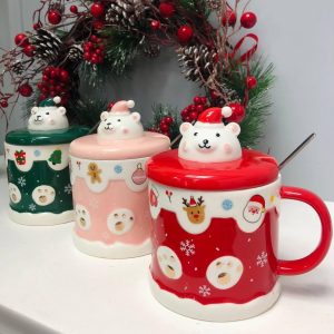 ماگ سرامیکی Glorybrid مدل خرسی